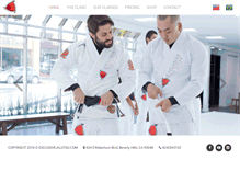 Tablet Screenshot of exclusivejiujitsu.com